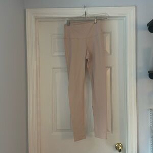 ALO baby pink leggings size M